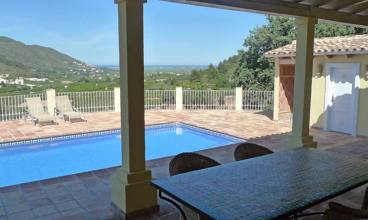 Adsubia House | Wonderful private villa for 6 guests with A/C, private pool, WIFI, TV, terrace and panoramic view