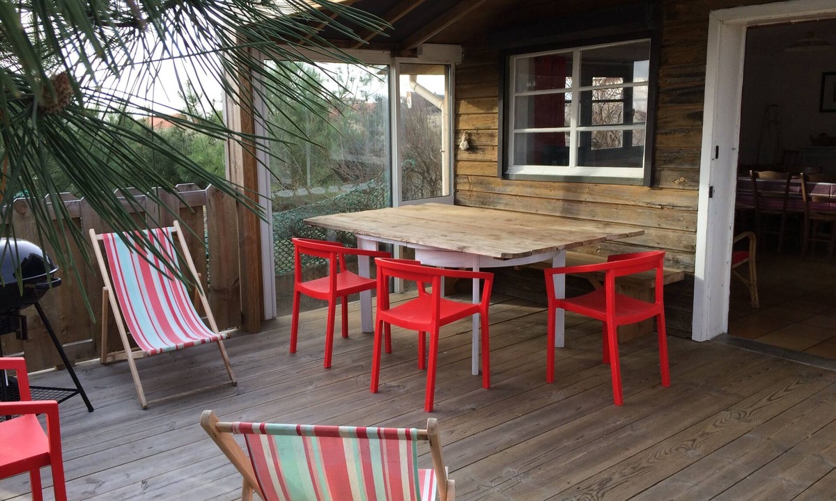 Contis-les-Bains Ski Chalet | WOOD CHALET BEACH CONTIS