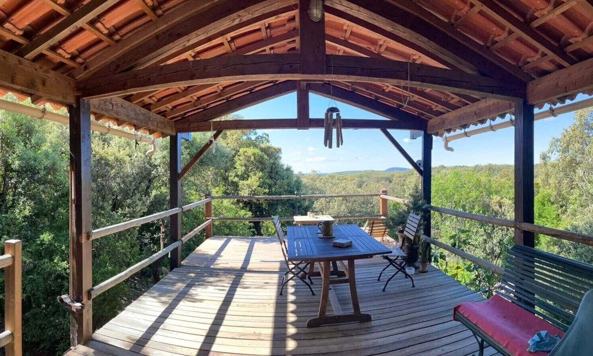 Argelliers House | Wood-frame house in a peaceful natural setting