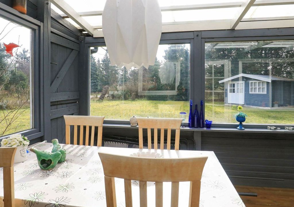 Gedesby House | Wooden Holiday Home in Falster with Terrace