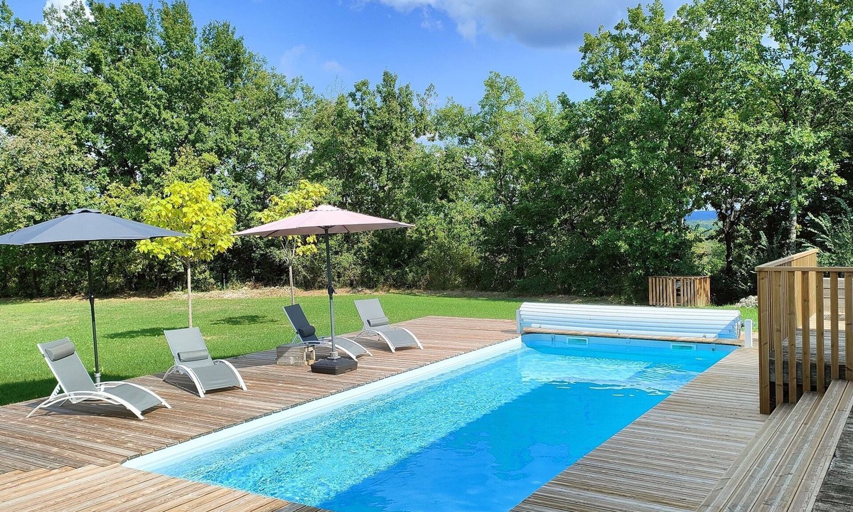 Devillac House | Wooden home, heated pool, AC, 8 guests, Dordogne - Périgord