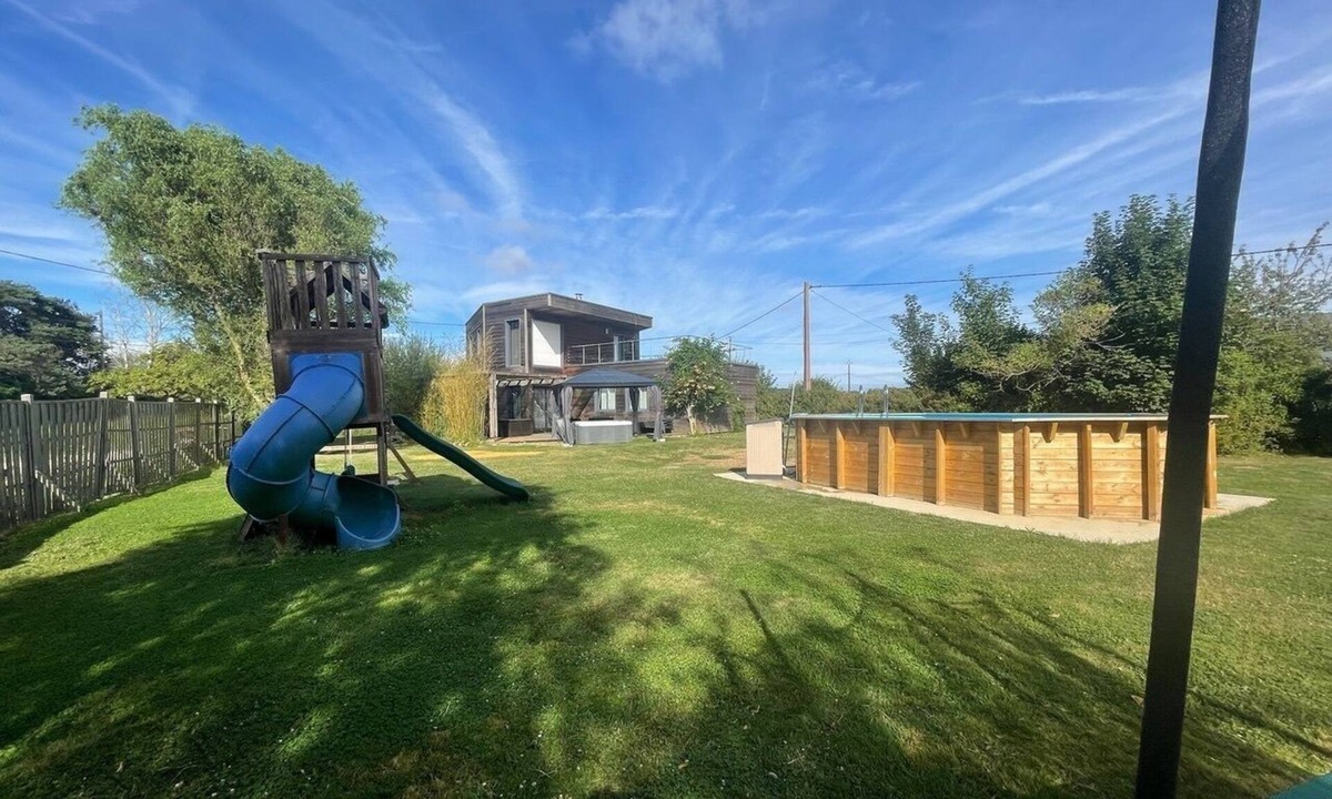 Montigny-le-Chartif House | Wooden house, spa, pool, ideal for families (8-12p)