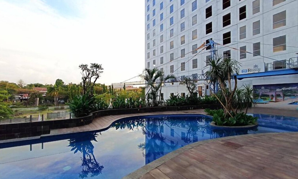Biringkanya Apartment | Wooden Touch Studio At Tamansari Skylounge Makassar Apartment