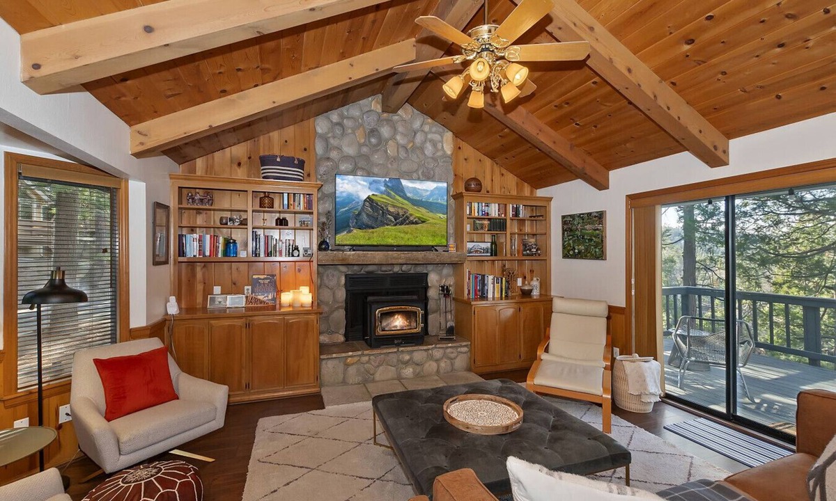 Blue Jay House | Woodland Retreat, Fireplace & Game Room
