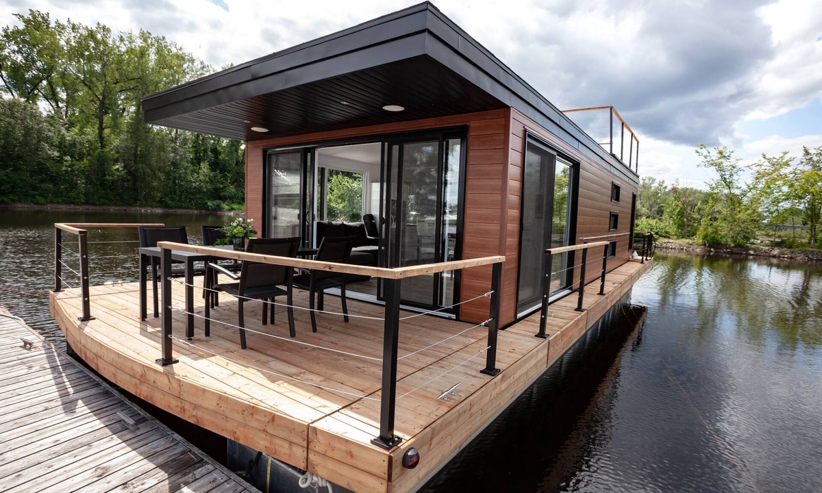 Trois-Rivieres House | Yacht Club de Trois-Rivières 1 - Maison flottante