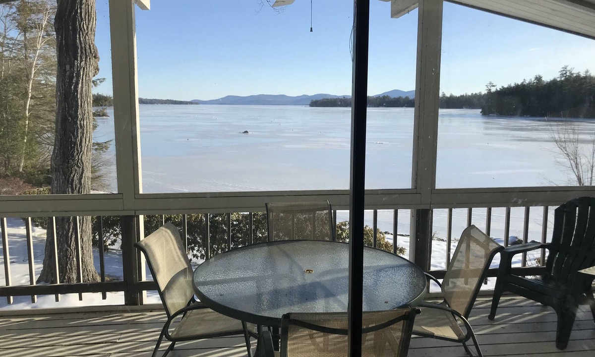 Moultonborough House | Year Round Lakefront Private Getaway!