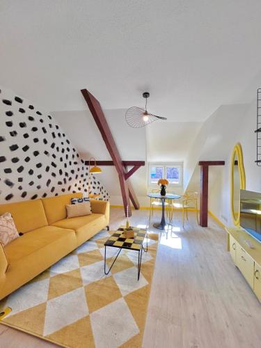 Masevaux Apartment | Yellow Suite - Design Stay for 3 - Alsace - Vosges