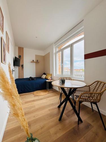 Coudekerque-Branche Apartment | Yogi - Studio rénové - Centre