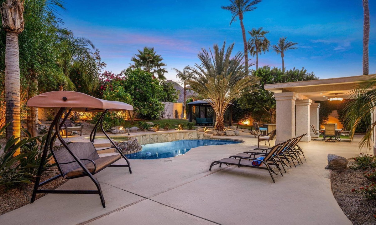 Magnesia Falls Cove House | Your Private Oasis in Rancho Mirage Cove!