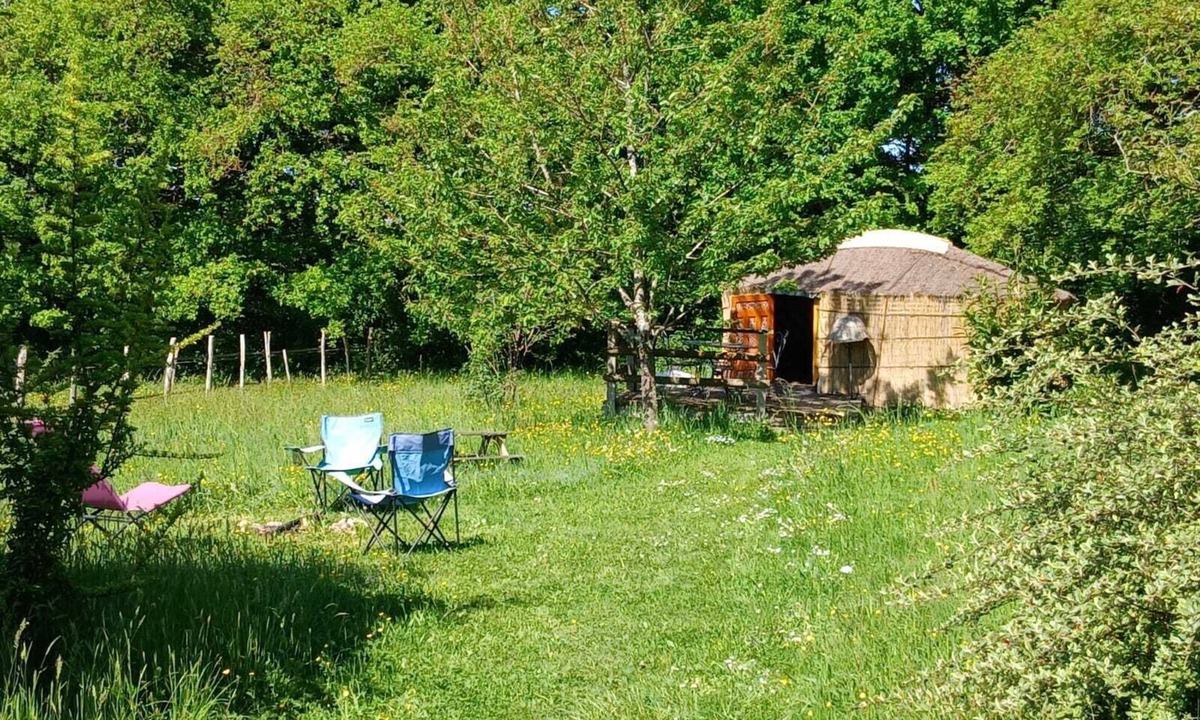 Donzy Cabin | Yurt B & B on magnificent property