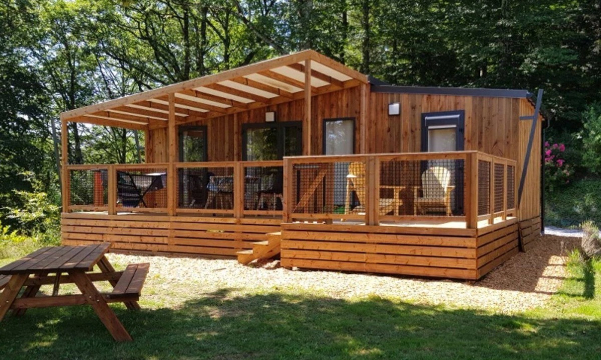 Le Bez House | ZEcamping 3* pataugeoire piscine locatif LV 34m2 4 pers