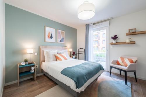 Flers-Breucq Apartment | Zenao Appart'hôtels Villeneuve d'Ascq