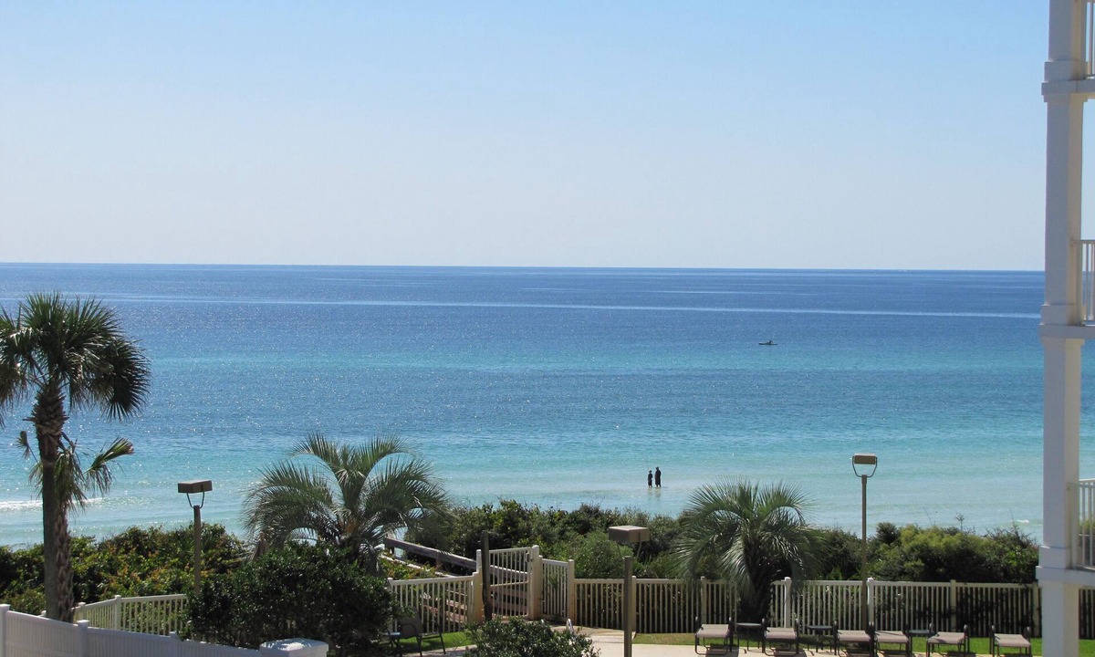 Seagrove Beach Condo | Zenful Villa - Beachfront with Private Pool, Private Beach Access & Gulf Views