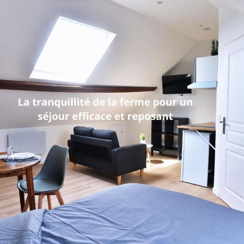 Saint-Quentin Apartment | ZenkaSerenity-Ferme paisible Centre CHU-wifi-pro