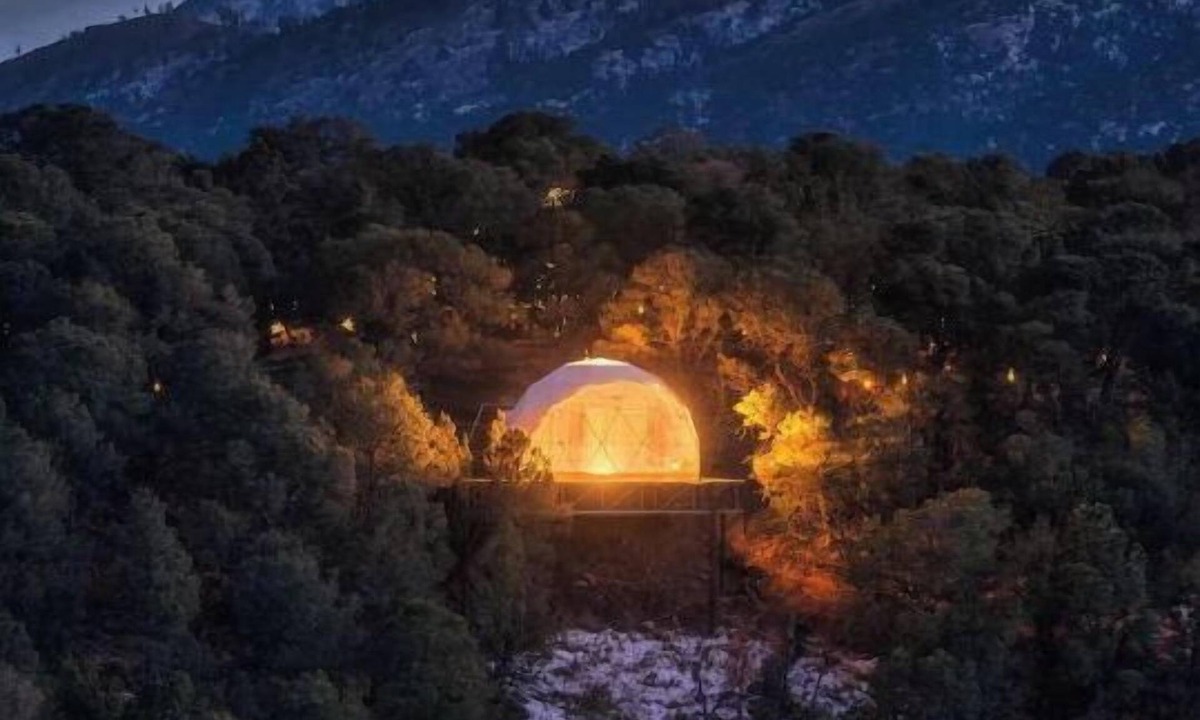 Nogal RV Rental | Zia Geo Dome at El Mistico Ranch, Glamping