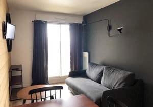 100m from resort center, 1st floor, balcony, tv, ski locker, 28m², Peyragudes