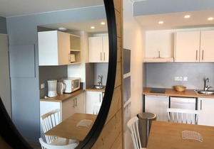 100m from resort center, floor -2, balcony, tv, ski locker, 28m², Peyragudes