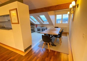 128 * Penthouse between lake, Ouchy and city center