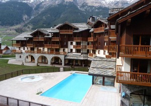 150m from shops, Ground floor, fitness, swimming pool, balcony, tv, ski locker, 38m², Val Cenis