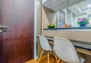 1BR Apartment Atlanta Residences next to RS Bunda Margonda By Travelio