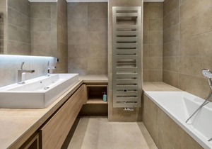 1st floor, terrace, balcony, parking, tv, ski locker, 110m², Val d'Isère