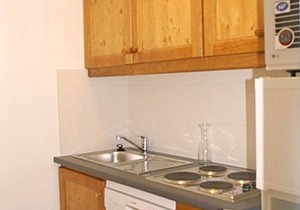 2-room apartment at the foot of the slopes, balcony, 4-5 people