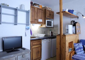 2-room apartment with cabin, sleeps 6, at the foot of the slopes - Auris en Oisans