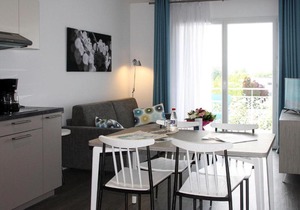 2-room flat in the residence Les Coteaux de Jonzac with balcony