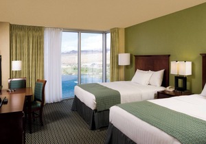 2 x Riverview Room - 2 Queens at Aquarius Casino Resort
