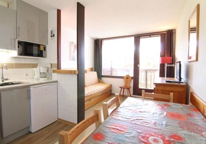 210m from shops, 1st floor, balcony, tv, ski locker, 30m², Alpe d'Huez