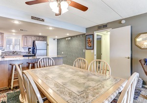 2nd Floor 2 Bed/2 Bath Beachfront condo sleeps 6. patio & pool.