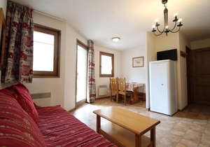 2nd floor, balcony, tv, ski locker, 34m², Val Cenis