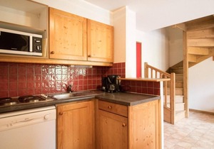 2nd floor, view mountain, balcony, tv, ski locker, 64m², Val Cenis