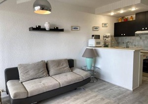 2P Cabine, 6 couchages, terrasse, parking, proche plage - Cap d'Agde - FR-1-249-149