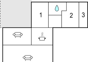 3 bedroom accommodation in Spøttrup