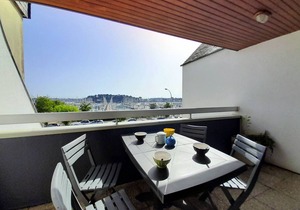 3-room apartment in La Trinité-sur-Mer with parking, 4 pers., port view