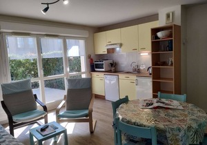 3-room apartment on the ground floor for rent