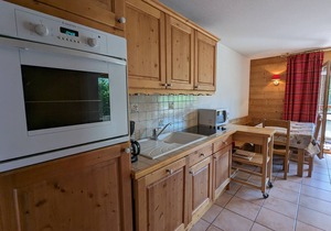 3-room apartment with terrace and garage, near skiing, La Clusaz