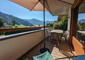 3-room apartment with terrace and garage, near skiing, La Clusaz