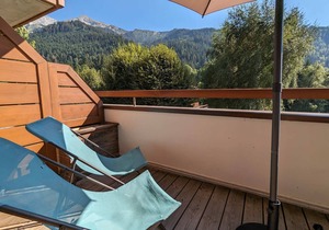 3-room apartment with terrace and garage, near skiing, La Clusaz