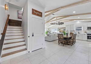 4 bedroom beach front with a pool