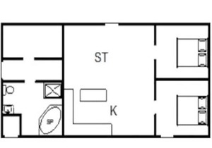 4 person holiday home in Nørre Nebel