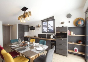 4th floor, terrace, tv, ski locker, 89m², Les 2 Alpes