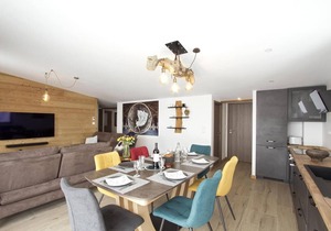 4th floor, terrace, tv, ski locker, 89m², Les 2 Alpes