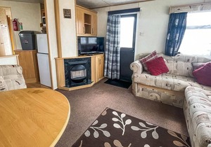 6 berth caravan with decking at Seawick Holiday Park in Essex ref 27430S