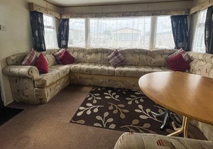 6 berth caravan with decking at Seawick Holiday Park in Essex ref 27430S