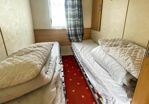 6 berth caravan with decking at Seawick Holiday Park in Essex ref 27430S