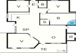 8 person holiday home in Ulfborg-By Traum