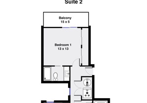 870 #2 DOWNTOWN! 5 BEDS / 2BATHS / SLEEPS 9! Suite 2/3