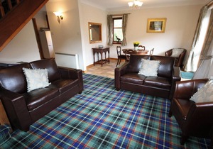 A detached cottage, situated on the west hillside overlooking Loch Lubnaig.